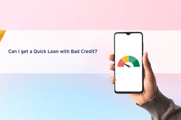 Get Quick Loan with a low credit score