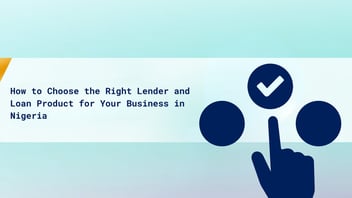 how to choose the right lender